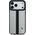 Etui BMW M Perforated Stripe Logo MagSafe do iPhone 17 Pro Max szary