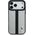 Etui BMW M Perforated Stripe Logo MagSafe do iPhone 17 Pro szary