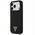 Etui Guess Silicone Triangle Logo MagSafe do iPhone 17 Pro czarny