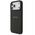 Etui Guess Grained Ring MagSafe do iPhone 17 Pro Max czarny