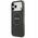 Etui AMG Double Layer Transparent Smocked MagSafe do iPhone 17 Pro Max czarny