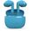 SBS wireless earbuds Go Pods TWS, blue