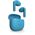 SBS wireless earbuds Go Pods TWS, blue