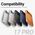 Crong Hybrid Frost MAG Cover - Etui MagSafe iPhone 17 Pro (czarny)