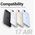 Crong Clear MAG Cover - Etui MagSafe iPhone 17 Air (przezroczysty)