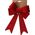 Christmas decoration KOKARDA DEKORACYJNA 32CM