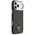 Etui Guess 4G Triangle Logo MagSafe do iPhone 17 Pro Max czarny srebrny