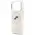 Case Karl Lagerfeld IML Glitter Karl & Choupette Heads Logo MagSafe for iPhone 17 Pro Max gray