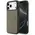 Etui Mercedes Leather Vintage Logo MagSafe do iPhone 17 Pro Max taupe