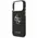 Case Guess Grained Big 4G Classic Logo for iPhone 17 Pro Max black