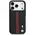 Etui BMW M Perforated Stripe Logo MagSafe do iPhone 17 Pro czerwony
