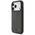 Case Mercedes Leather Large Laurel Leave MagSafe for iPhone 17 Pro antracyt