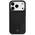 Etui Mercedes Leather The Move MagSafe do iPhone 17 Pro czarny