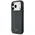 Etui Mercedes Leather Laurel Leaves Stripes MagSafe do iPhone 17 Pro niebieski