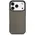 Etui Mercedes Leather Vintage Logo MagSafe do iPhone 17 Pro taupe