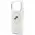 Case Karl Lagerfeld IML Glitter Karl & Choupette Heads Logo MagSafe for iPhone 17 Pro gray