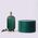 Lampa stołowa Light Prestige Light Prestige Tamiza LP-1515/1T BIG GREEN lampa stołowa lampka 1x40W E27 zielona/złota