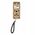 SMART 5P CYFRAL Unifon do systemu domofonowego analogowego 4+N, czarno beżowy