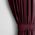 AmeliaHome Zasłona VELVET styl klasyczny na taśmie 140x270 czerwona