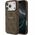 GUESS futerał do IPHONE 17 Pro kompatybilny z MagSafe GUHMP17LG4GFRW (PU 4G Ring Classic Logo) brązowy