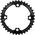 Shimano Tarcza mechanizmu korbowego Shimano Deore FC-M590 36T stal czarna uniwersalny
