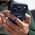 Etui AMAZINGTHING Cloudie na iPhone 17 Pro Max z podstawką - niebieskie