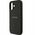 Etui Guess Grained Ring MagSafe do iPhone 17 - czarne
