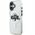 Etui Karl Lagerfeld IML Karl Sketch Logo MagSafe do iPhone 17 - przezroczyste