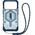 UAG Pathfinder Clear MagSafe Bundle - etui do iPhone 17 Pro kompatybilne z MagSafe oraz smycz na nadgarstek (blues)