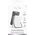 PURO Stand Power Mag, 5000 mAh, Lithium Polymer (LiPo), Wireless charging, 5 V, Silver, White