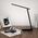 Lampka biurkowa Gotel K711N LAMPKA LED BIURKO ZEGAR TERMOMETR