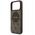 Etui Guess 4G Circle Classic Logo MagSafe do iPhone 17 Pro Max brązowy