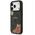Etui Guess 4G Flowers Print MagSafe do iPhone 17 Pro Max czarny