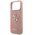 Etui Guess Fixed Glitter Big 4G do iPhone 17 Pro Max różowy