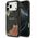 Etui Guess 4G Flowers Print MagSafe do iPhone 17 Pro czarny