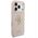 Etui Guess Grained Big 4G & Classic Logo do iPhone 17 Pro różowy