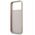 Etui Guess Leather 4G Triangle Strass MagSafe do iPhone 17 Pro Max różowy