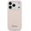 Etui Guess Silicone Script Metal Logo MagSafe do iPhone 17 Pro różowy