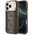 Etui Guess 4G Stripe MagSafe do iPhone 17 Pro brązowy