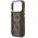 Etui Guess 4G Stripe MagSafe do iPhone 17 Pro brązowy