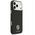 Etui Guess Grained Strass Logo MagSafe do iPhone 17 Pro Max czarny