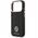 Etui Guess Grained Strass Logo MagSafe do iPhone 17 Pro czarny