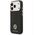 Etui Guess Grained Strass Logo MagSafe do iPhone 17 Pro czarny