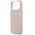 Etui Guess Peony Hot Stamp MagSafe do iPhone 17 Pro Max różowy