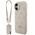 Etui Guess 4G Strass Logo & Big Strap Metal Buttons MagSafe do iPhone 17 różowy