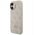 Etui Guess 4G Strass Logo & Big Strap Metal Buttons MagSafe do iPhone 17 różowy