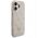 Etui Guess 4G Strass Logo & Big Strap Metal Buttons MagSafe do iPhone 17 różowy