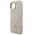 Etui Guess 4G Strass Logo & Big Strap Metal Buttons MagSafe do iPhone 17 różowy