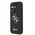 Etui Guess Fixed Glitter Big 4G do iPhone 17 czarny
