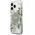 Etui Guess IML Flower & Tonal Circle MagSafe do iPhone 17 Pro zielony